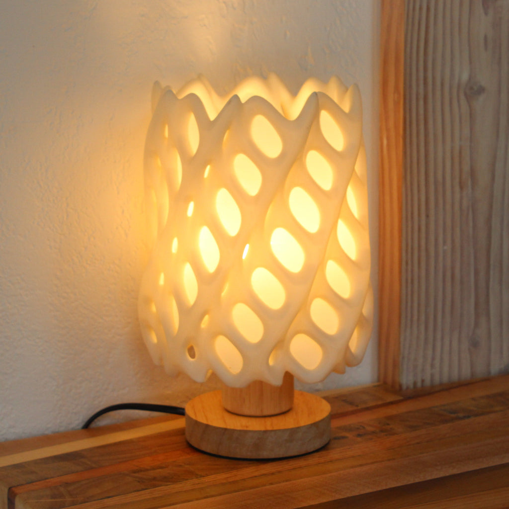 Cholla table lamp warm glow